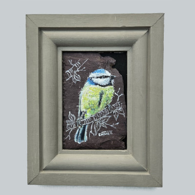 Framed Blue Tit