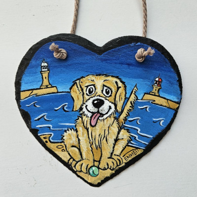 Dog Heart Slate